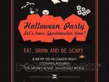 51 Free Halloween Party Flyer Template with Halloween Party Flyer Template
