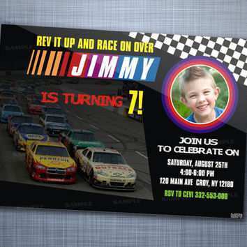 51 Free Nascar Birthday Card Template in Photoshop by Nascar Birthday ...