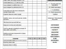 51 Free Printable Homeschool Report Card Template Excel with Homeschool Report Card Template Excel