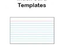 51 Free Printable Index Card Template 4X6 Formating for Index Card Template 4X6