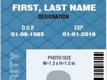 51 Free Printable Security Guard Id Card Template For Free by Security Guard Id Card Template