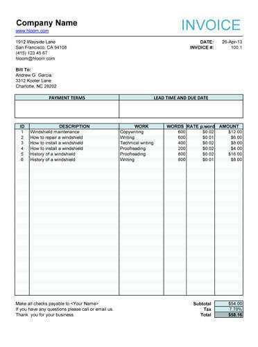 51 How To Create Freelance Model Invoice Template For Free with Freelance Model Invoice Template