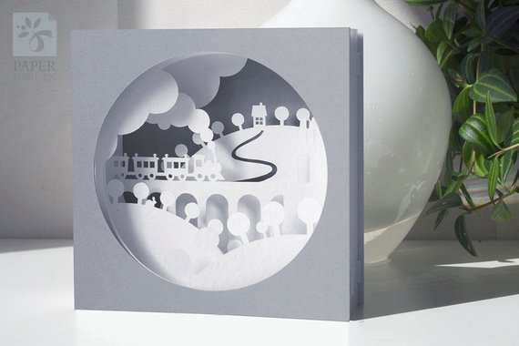 51 How To Create Train Pop Up Card Template With Stunning Design with Train Pop Up Card Template