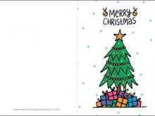 51 Online Template For Christmas Tree Card Maker by Template For Christmas Tree Card