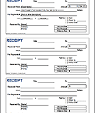 51 Printable Blank Receipt Template Excel Formating for Blank Receipt Template Excel