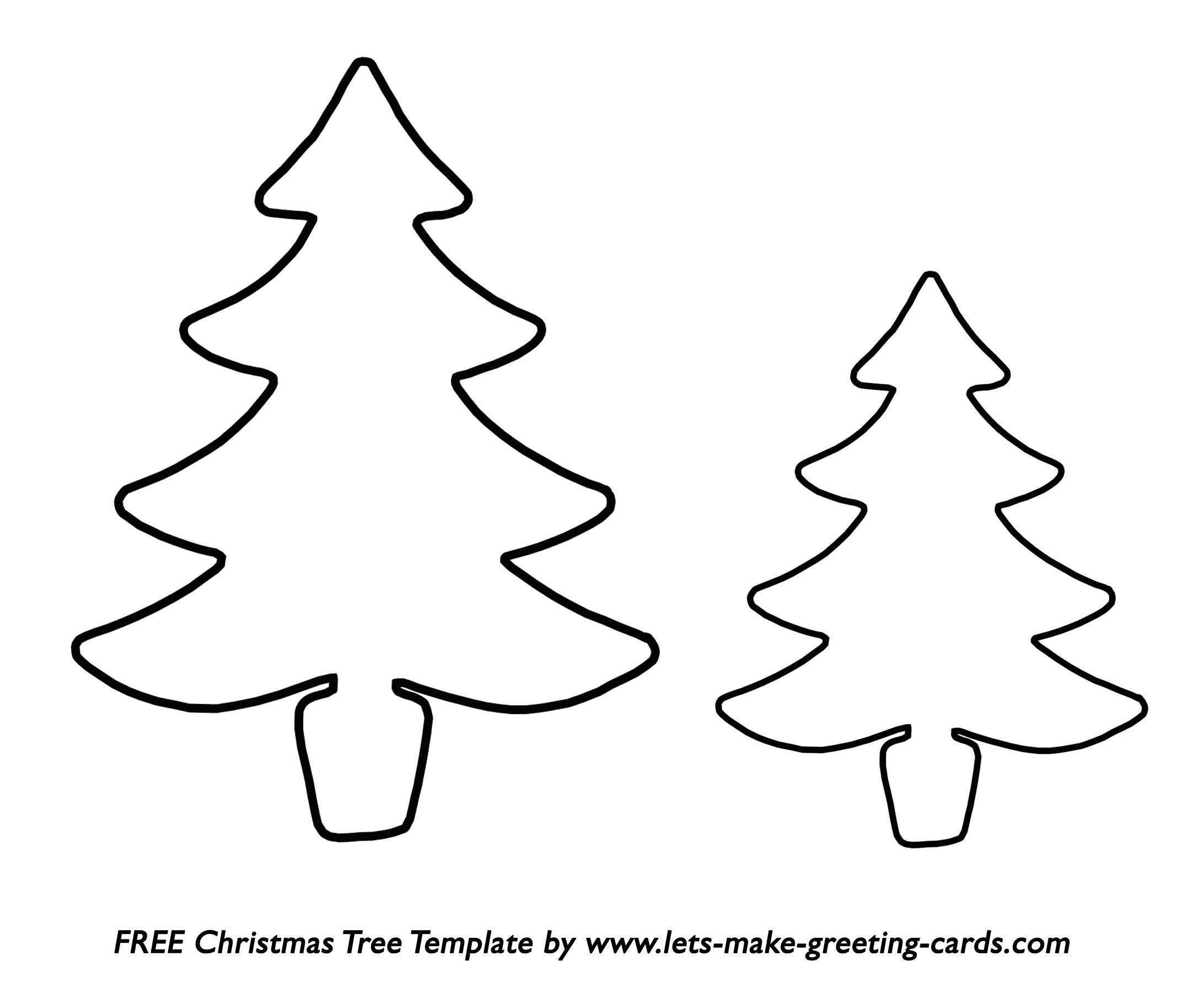51 Printable Christmas Card Tree Template PSD File with Christmas Card Tree Template