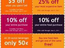 51 Printable Coupon Flyer Template Photo with Coupon Flyer Template