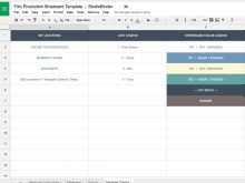 51 Report One Line Production Schedule Template Now by One Line Production Schedule Template