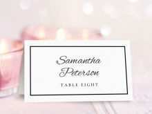 51 Report Wedding Name Place Card Templates Formating with Wedding Name Place Card Templates