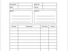 51 Sample Of Blank Invoice Forms Photo by Sample Of Blank Invoice Forms