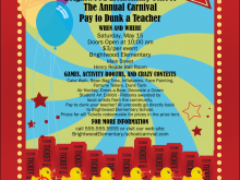 51 School Carnival Flyer Template Now with School Carnival Flyer Template