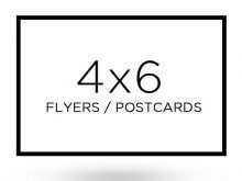 51 Standard 4X6 Postcard Printing Template Formating for 4X6 Postcard Printing Template