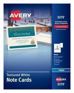 51 Standard Avery Note Card Template 3379 Formating with Avery Note Card Template 3379
