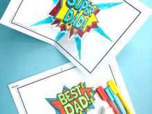 Fathers Day Card Template Free Printable