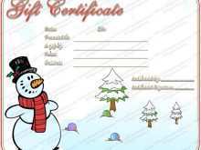 51 Standard Gift Card Template For Christmas Layouts by Gift Card Template For Christmas