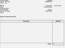 51 Standard Invoice Template For Trucking Company For Free for Invoice Template For Trucking Company