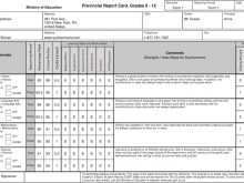 51 Standard Report Card Template For Secondary School in Photoshop by Report Card Template For Secondary School