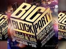 51 The Best Block Party Template Flyer in Word for Block Party Template Flyer