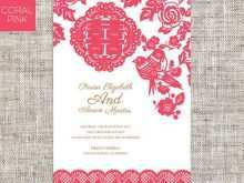 51 The Best Wedding Card Templates Asian Formating for Wedding Card Templates Asian