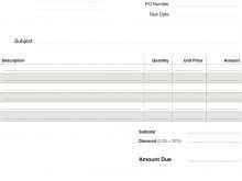 52 Adding Create Blank Invoice Template PSD File for Create Blank Invoice Template
