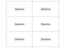 52 Best Question Cards Template For Word Download by Question Cards Template For Word