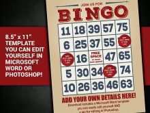 52 Blank Bingo Flyer Template For Free by Bingo Flyer Template