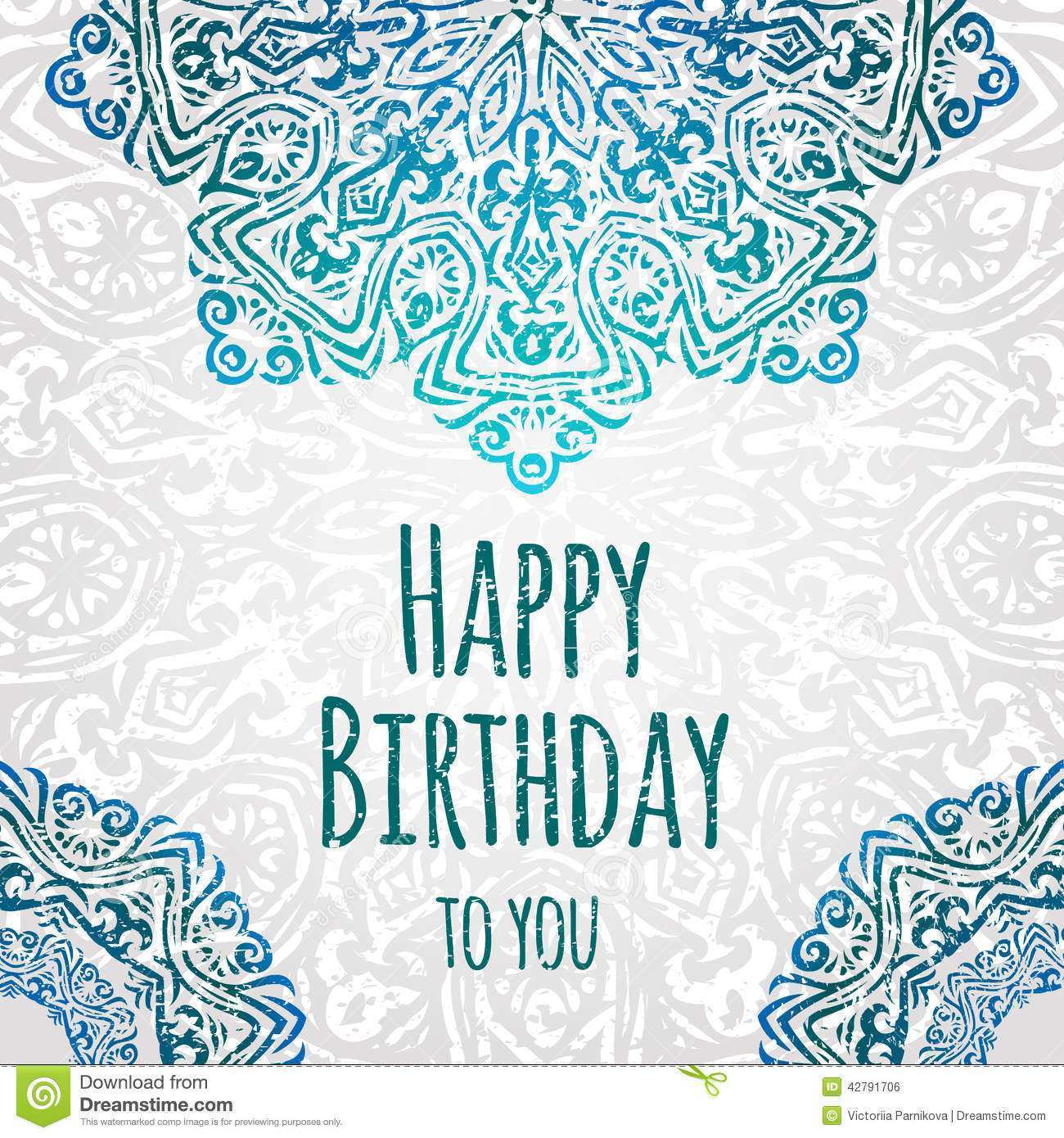 52 Blank Birthday Card Vintage Template Formating with Birthday Card Vintage Template