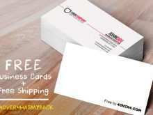 Create A Business Card Free Template