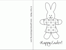 52 Blank Easter Card Template Free Printable Now by Easter Card Template Free Printable