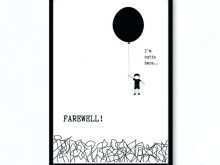 52 Blank Farewell Card Templates Uk Download by Farewell Card Templates Uk