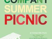 52 Blank Picnic Flyer Template For Free with Picnic Flyer Template