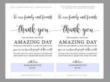 52 Blank Reception Thank You Card Template in Word for Reception Thank You Card Template