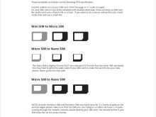 Template To Cut Sim Card From Micro To Nano