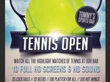 52 Blank Tennis Flyer Template Free Maker with Tennis Flyer Template Free