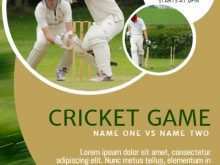 52 Create Cricket Flyer Template With Stunning Design by Cricket Flyer Template