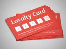 Free Printable Loyalty Card Template