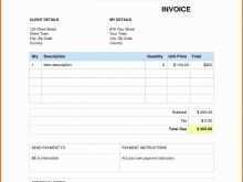 52 Creating Blank Hourly Invoice Template Layouts by Blank Hourly Invoice Template