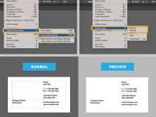 Creating A Business Card Template In Indesign