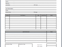 Sample Auto Repair Invoice Template