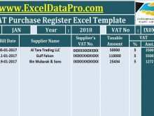 52 Creating Uae Vat Invoice Template Excel Now for Uae Vat Invoice Template Excel