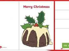 Christmas Card Outline Template