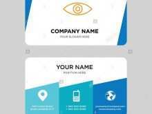 52 Customize Business Card Template Eye in Word with Business Card Template Eye