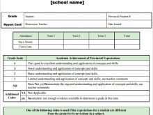 52 Customize Homeschool Report Card Template Excel Formating for Homeschool Report Card Template Excel