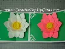 52 Customize Lotus Pop Up Card Template Now for Lotus Pop Up Card Template