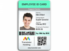 52 Customize Our Free Employee I D Card Template Microsoft Word Download by Employee I D Card Template Microsoft Word