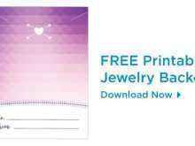 52 Customize Our Free Free Printable Earring Card Template Now by Free Printable Earring Card Template