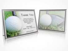 52 Customize Our Free Golf Thank You Card Template PSD File by Golf Thank You Card Template