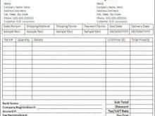 52 Format Company Sales Invoice Template With Stunning Design with Company Sales Invoice Template