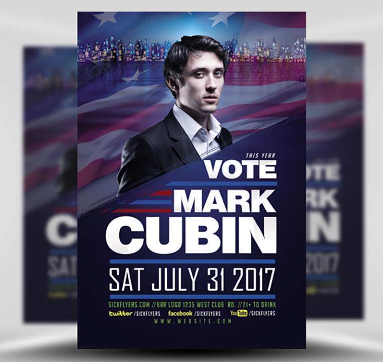 52 Free Free Political Flyer Templates With Stunning Design for Free Political Flyer Templates