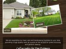 52 Free Lawn Care Flyers Templates Photo with Lawn Care Flyers Templates
